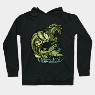 selkie, kelpie. hippocampus, sea horse Hoodie